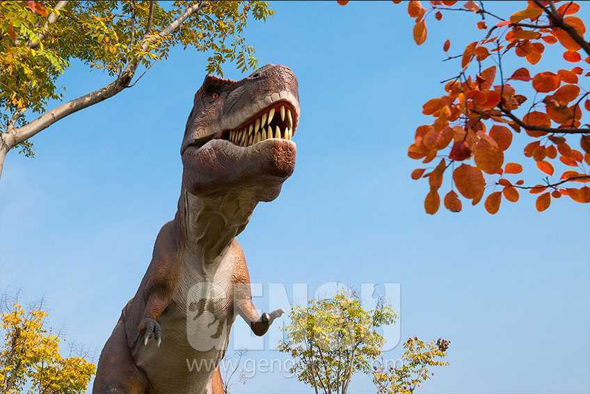 GENGU Dinosaurs In Linyi Dinosaur Park Exhibition