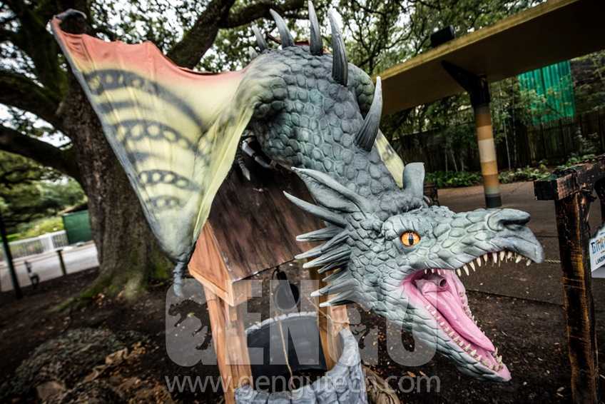 Animatronic Dragons Soar To The World