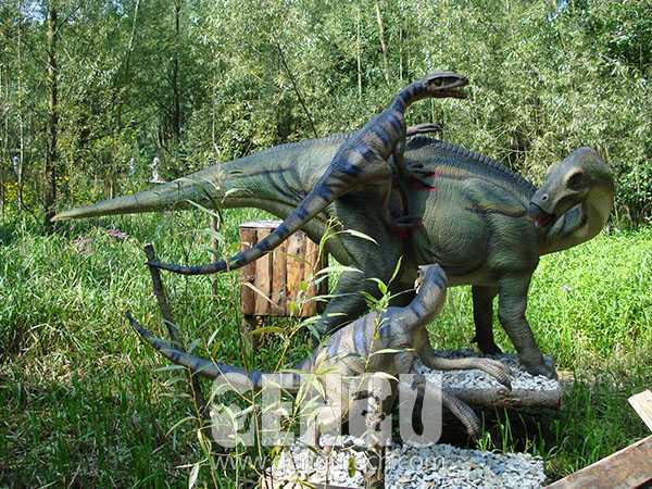 Iguanodon&Velociraptor(AD-666)