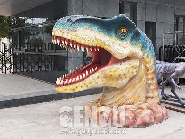 Fiberglass Dinosaur Head(FP-964)