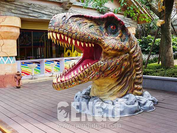 Fiberglass Dinosaur Head(FP-965)